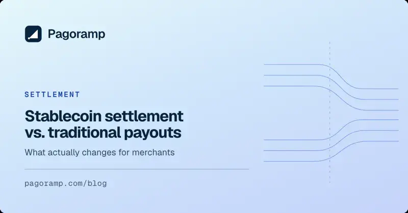 Stablecoin settlement vs. traditional payouts banner